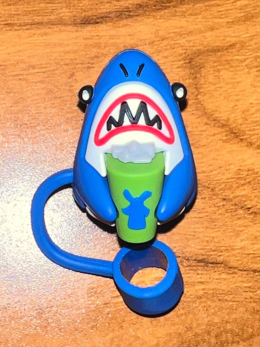 Dutch Bros Shark Straw Topper